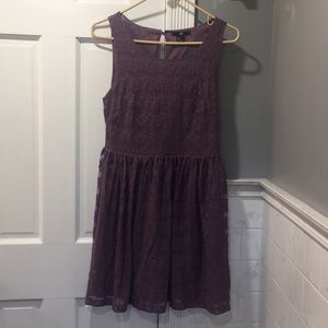 ///SOLD///// Purple Lacey summer dress